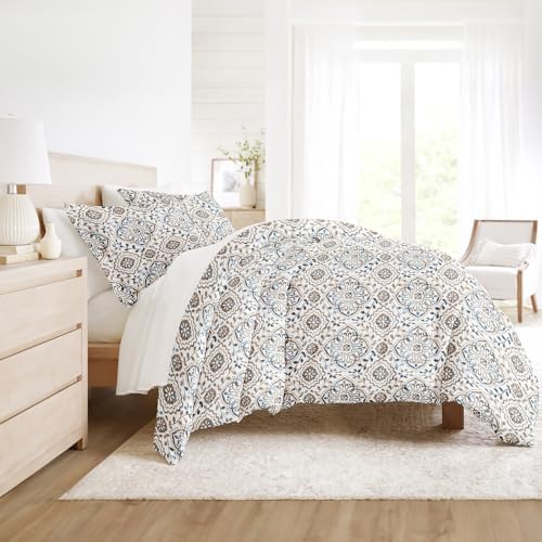 Linens & Hutch Duvet Cover Set Patterned Microfiber Ultra Soft Bedding