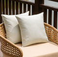NiNi ALL Beige Outdoor Pillows Set of 2 Decorative Farmhouse