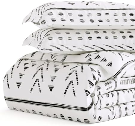 Merit Linens Patterned Soft Duvet Cover Bed Set - Bohemian Patterns