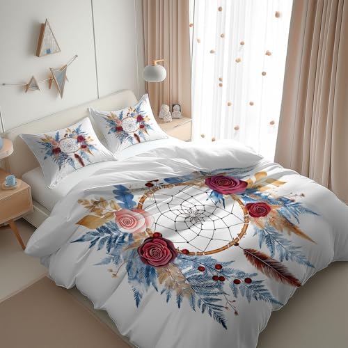 Duvet Cover Twin Size, Reversible King Duvet Cover Set with