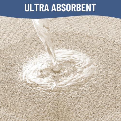 Smiry Memory Foam Bath Mat 44x24, Extra Soft Absorbent Bathroom Rugs