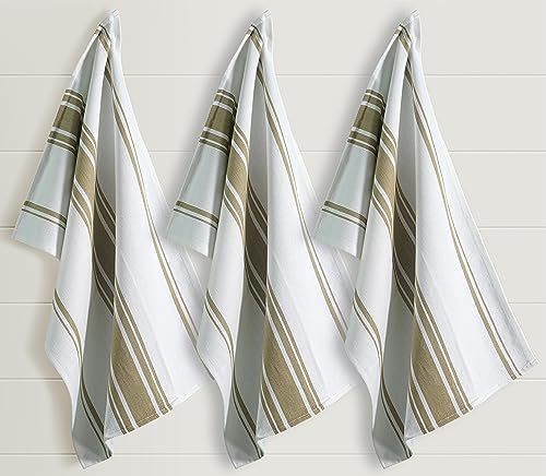 Kitchen Towels Set – Pack of 3 (20’’ x 30’’) Extra Large Premium