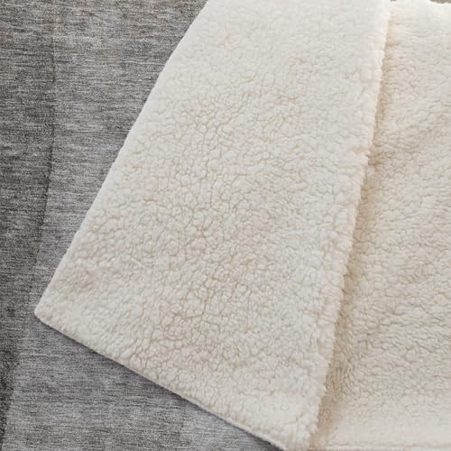 Addison Rugs ASB690 Taupe 50" x 70" Oversized Sherpa Throw Blanket