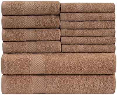 Classic Towel Collection, Cotton Towels for Shower and Bathroom