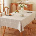 TruDelve Rectangular Tablecloth 52x70 Table Cloths Rectangle Table
