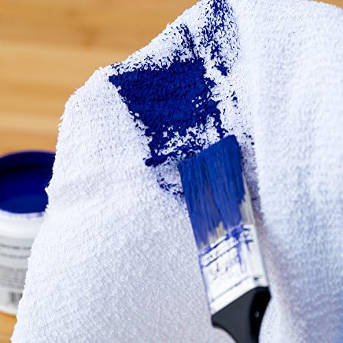 S&T INC. Cotton Terry Cleaning Towels, 48 Pack, 14" x 17", White