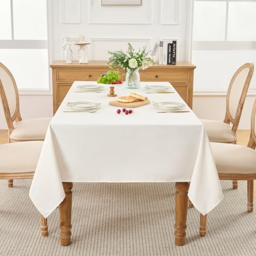 Tablecloth Rectangle 60" x 106", Ivory White