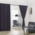 Warm Home Designs 108 x 120 Room Divider Curtains. N Charcoal Wall 108