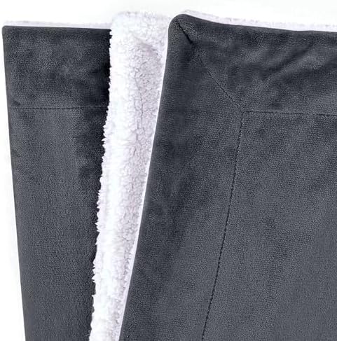 Mocassi Premium Ultra-Soft Flannel Fleece Sherpa Throw Blanket - Warm
