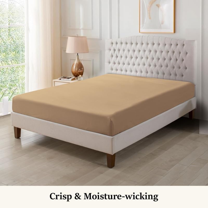 600-TC Supima Cotton, Twin XL (39" x 80") Size Fitted Sheet, 1-PC