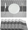 Table Placemats Dining Table Place Mats Set of 6 Heat Resistant