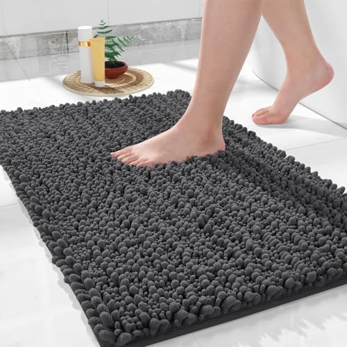 Yimobra Bathroom Rugs Non Slip Washable 32x20 Inch - Ultra Soft
