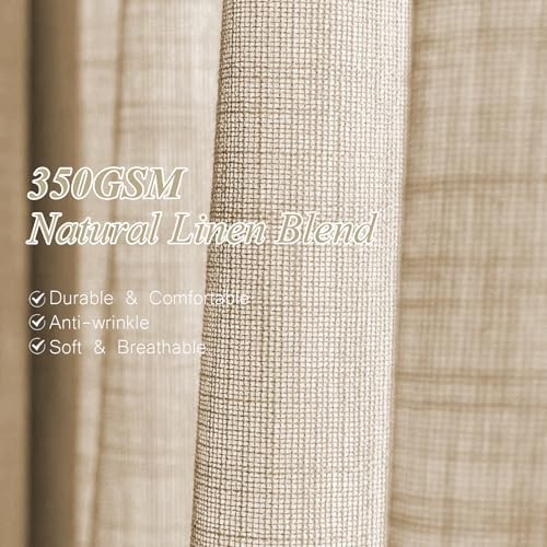 AUSSPVOCT Curtains 84 Inch Length 2 Panels Set for Living Room