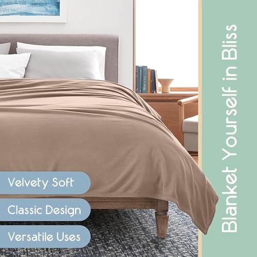 King Size Microfleece Blanket | Fleece Bed Blanket | All-Season