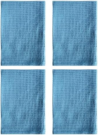Pack of 4 Dishcloths Dishwashing Soft Kitchen Towel Absorbent Towel
