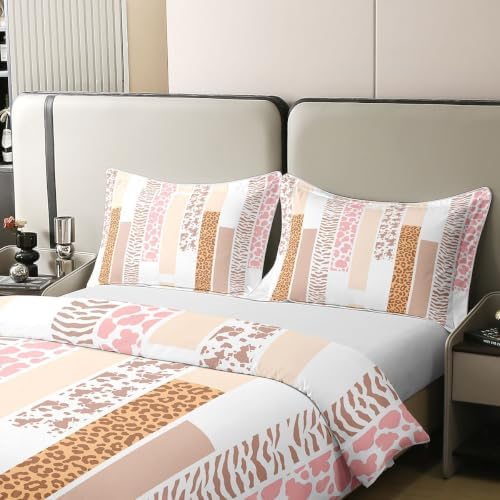 Castle Fairy Stripe Leopard Zebra Kids Bedding Set King Size 100%