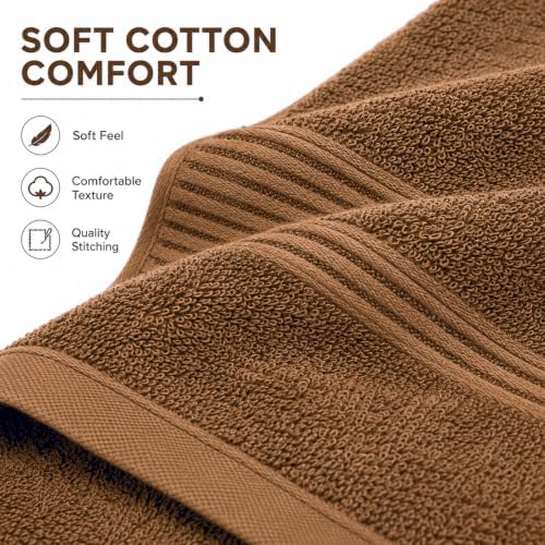 Cotton White Hand Towel, Soft and Absorbent, Multi-Purposegyms, spas
