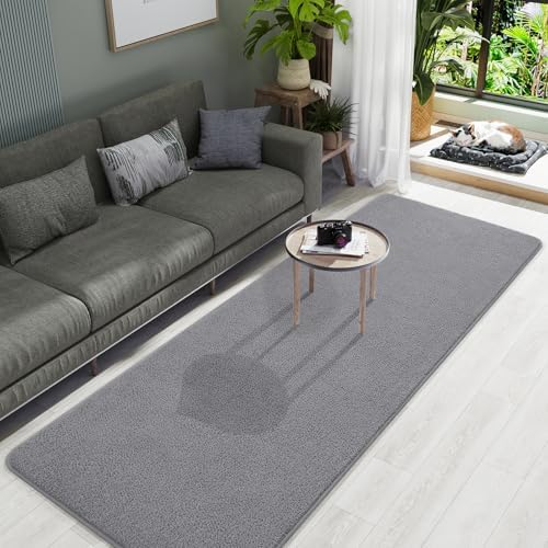 BENRON Soft Runner Rugs for Bedroom Hallway 2x6, Non Slip Washable