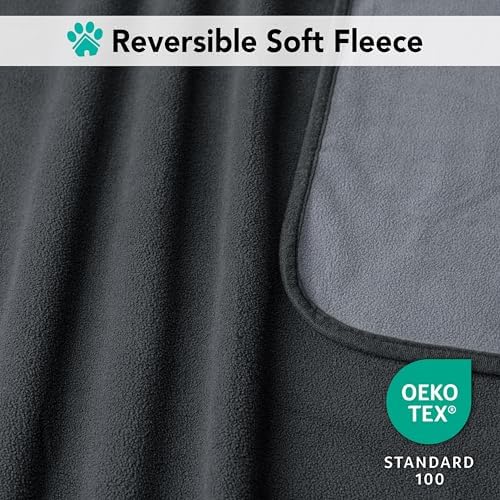 PetAmi Waterproof Dog Blanket, Leakproof Pee Proof Cat Blanket, 60x80