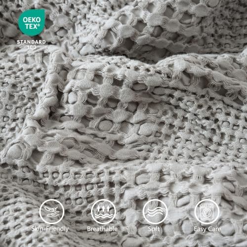 Cotton Viscose Summer Breathable Blanket Queen Size 90"x90"