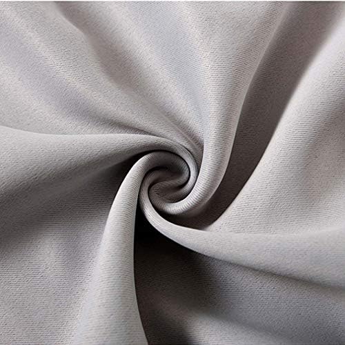 Blackout Curtains for Large Bedroom Window, Rod Pocket Drapes Thermal