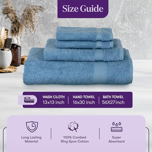 TowelSelections Soft and Absorbent Towels Cotton for Bathroom Hotel