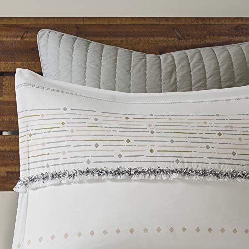INK+IVY Luxurious Cotton-Bedding Set - Mid Century Trendy Geometric