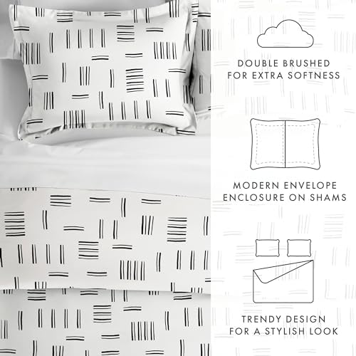 Merit Linens Patterned Soft Duvet Cover Bed Set - Bohemian Patterns