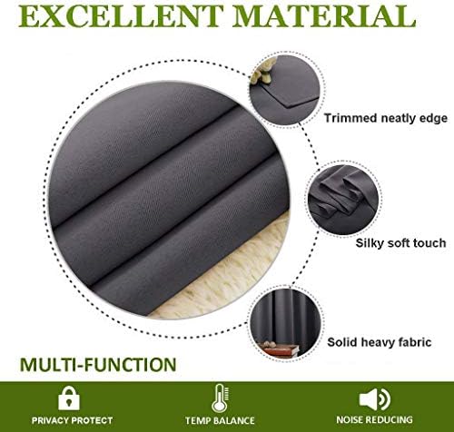 Double Pinch Pleated Blackout Curtains for Decoration in Living Room