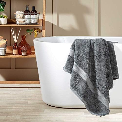Christy Renaissance 6 Piece Gray Towel Set | 100% Egyptian Cotton