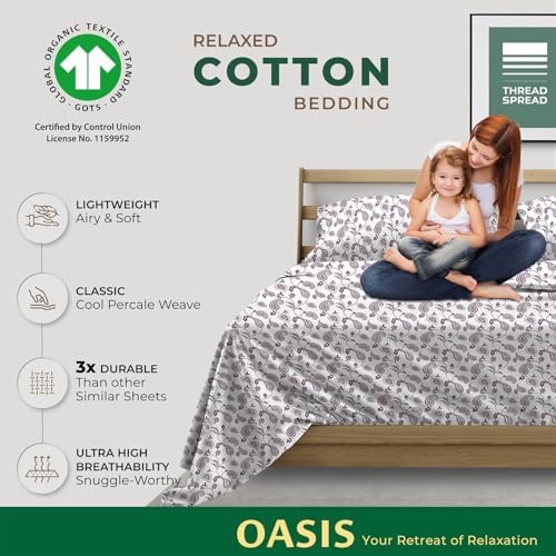 THREAD SPREAD 100% Organic Cotton Sheets Full Size - Organic Cotton