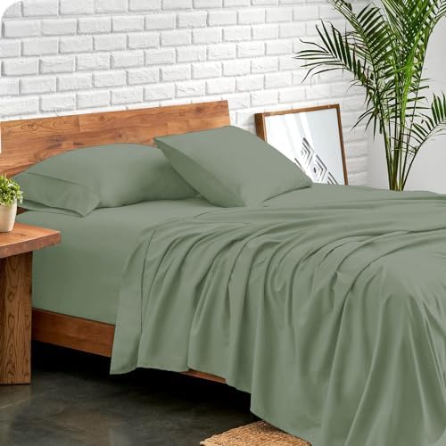 Flat Sheet Oversized King Plus Size (120"x120") Inch 800 Thread Count