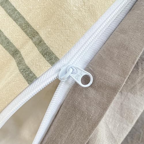 100% Cotton Bedding Duvet Cover Set Simple Stripes Bedding Comforter
