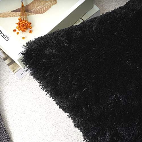 YOUR SMILE Pack of 2, Decorative New Luxury Series Merino Style Fur