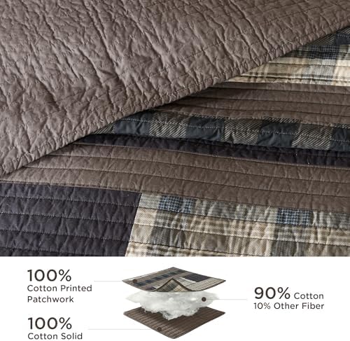 Woolrich Winter Plains Reversible Quilt Set - Cottage Styling Reversed