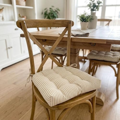 Barnett Home Decor Chair Cushions for Dining Chairs - 15x17 Kitchen