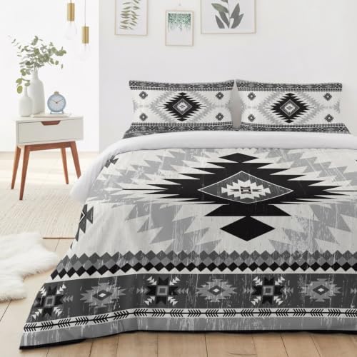 Bohemian Full Duvet Cover Set - 4 Pcs Comforter Cover Bedding Sets