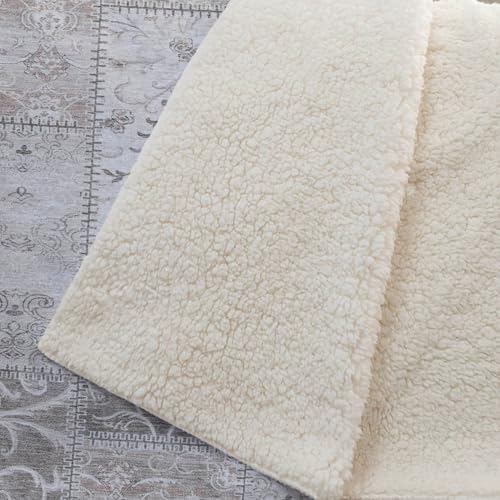 Addison Rugs ASB566 Taupe 50" x 70" Oversized Sherpa Throw Blanket