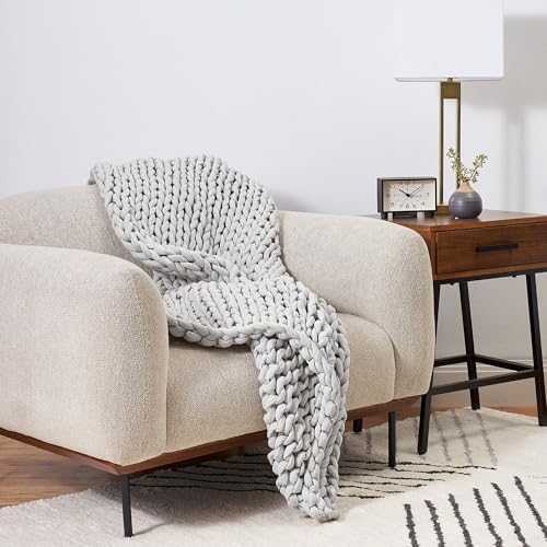 Bearaby Weighted Blanket 15 lbs (40"x72") – Moonstone Grey Blanket