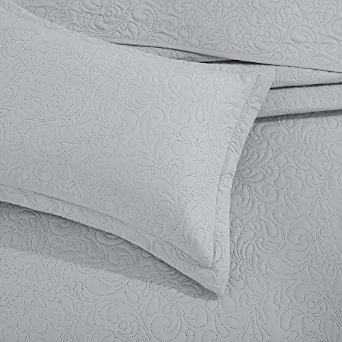 HOMBYS Alaska King 132x 120 Bedspread Coverlet Set, 3 Piece