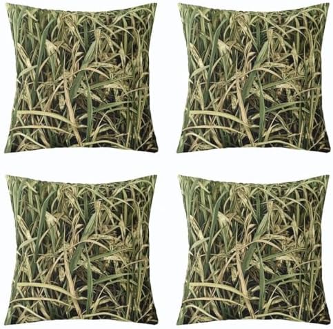 Feelyou Tree Camo Cushion Case 22 x 22-Inch Botanical Throw Pillow