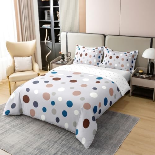 Castle Fairy Polka Dots Kids Bedding Set King Size Cover 100%