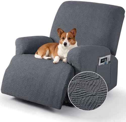 Timeles Stretch Recliner Covers, Gray