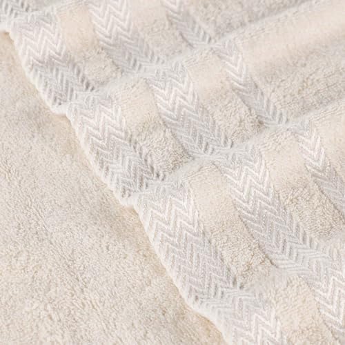 Impressions Hays Cotton Medium Weight Towels, Towel Set for Bathroom