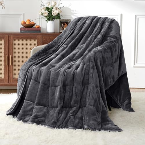 Uttermara Weighted Blankets for Adults Full Size, 12lbs 48x72 inches