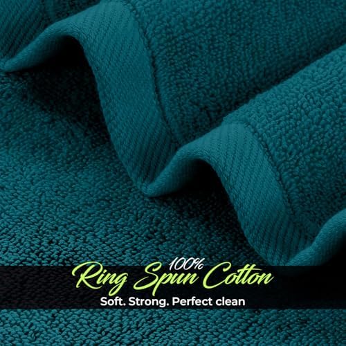 RIVERSIDE 60-Pack Cotton Washcloths – Soft & Absorbent Face Towels