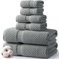 ecolook 6-Piece Towel Set, 100% Cotton