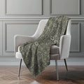 Addison Rugs ASB574 Taupe 50" x 70" Oversized Sherpa Throw Blanket
