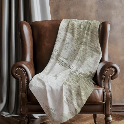 Addison Rugs ASB595 Taupe 50" x 70" Oversized Sherpa Throw Blanket