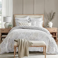 Levtex Home English Forest Natural Reversible Queen Duvet Cover Set